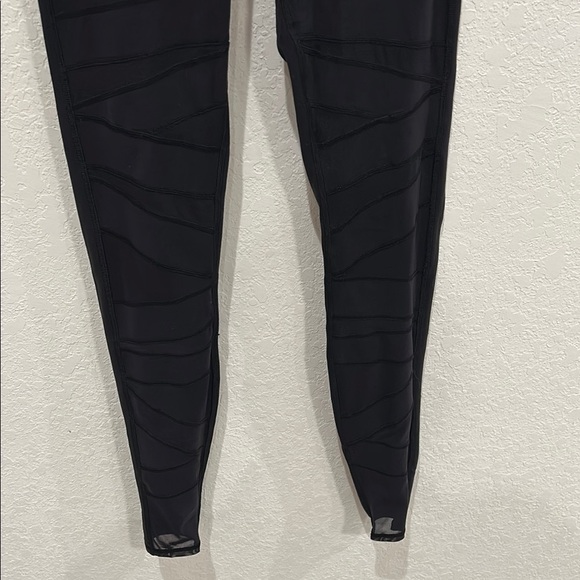 Lululemon High Times High-Rise Tight Tech Mesh Black Leggings - Picture 5 of 11
